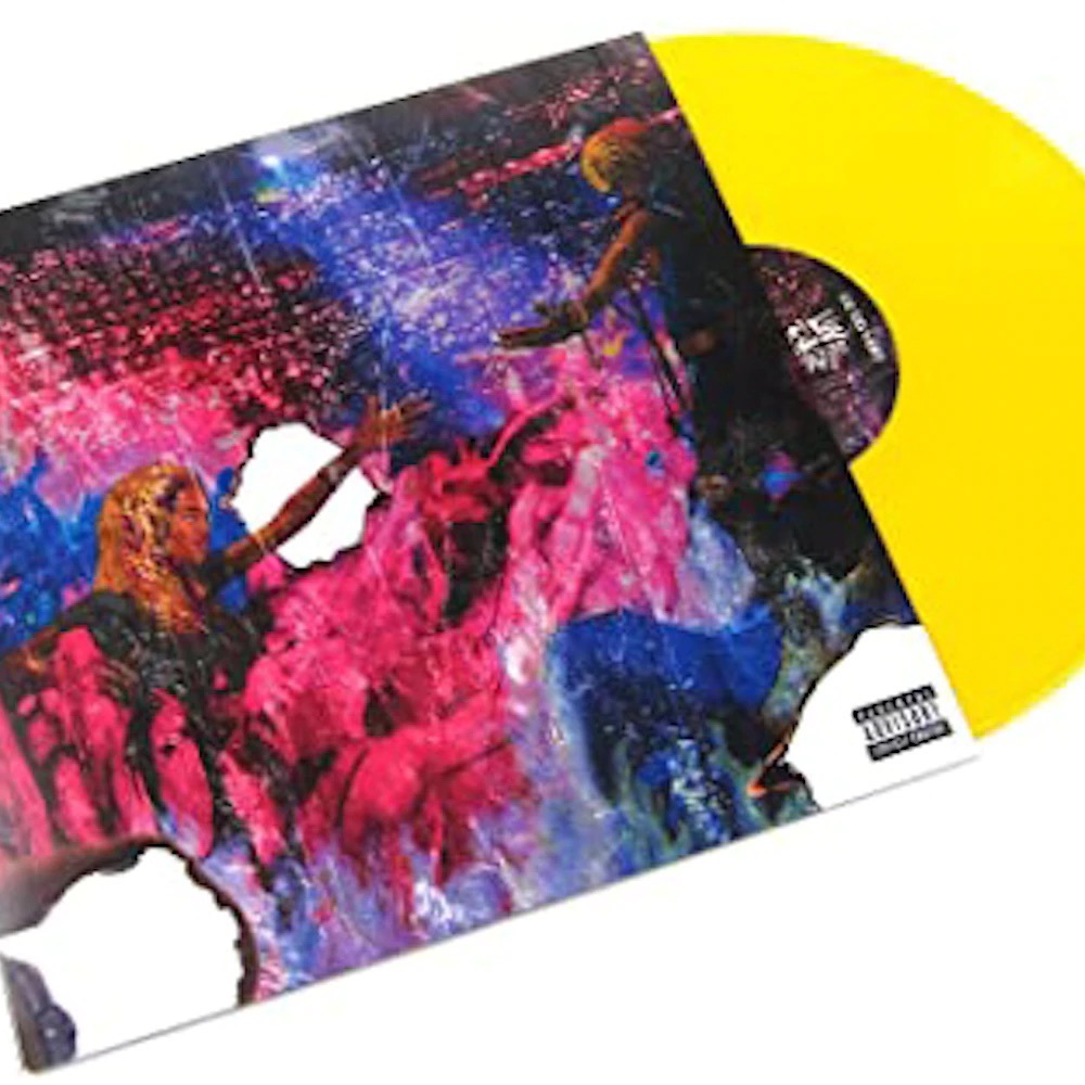 rare lil uzi luv is rage yellow vinyl